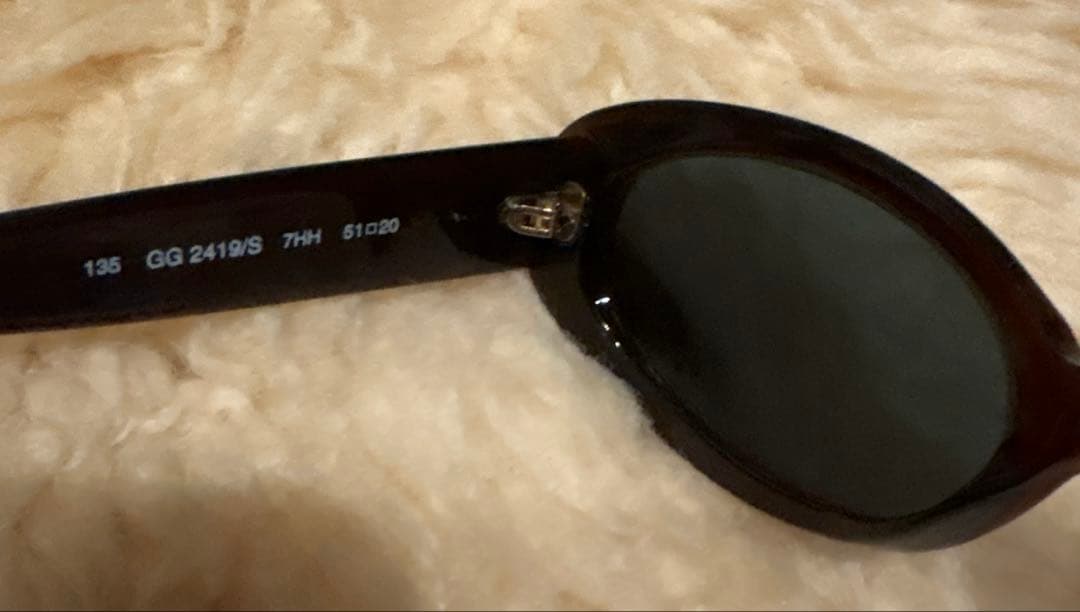 美品✨GUCCI サングラス ぬブラウン イタリア製