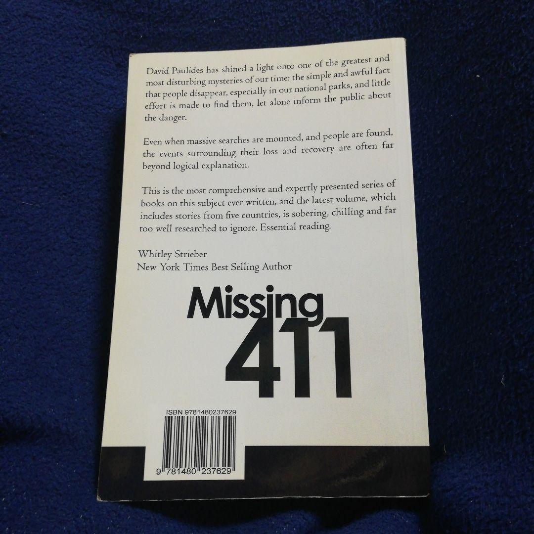 洋書 Missing 411: North America by Paulides