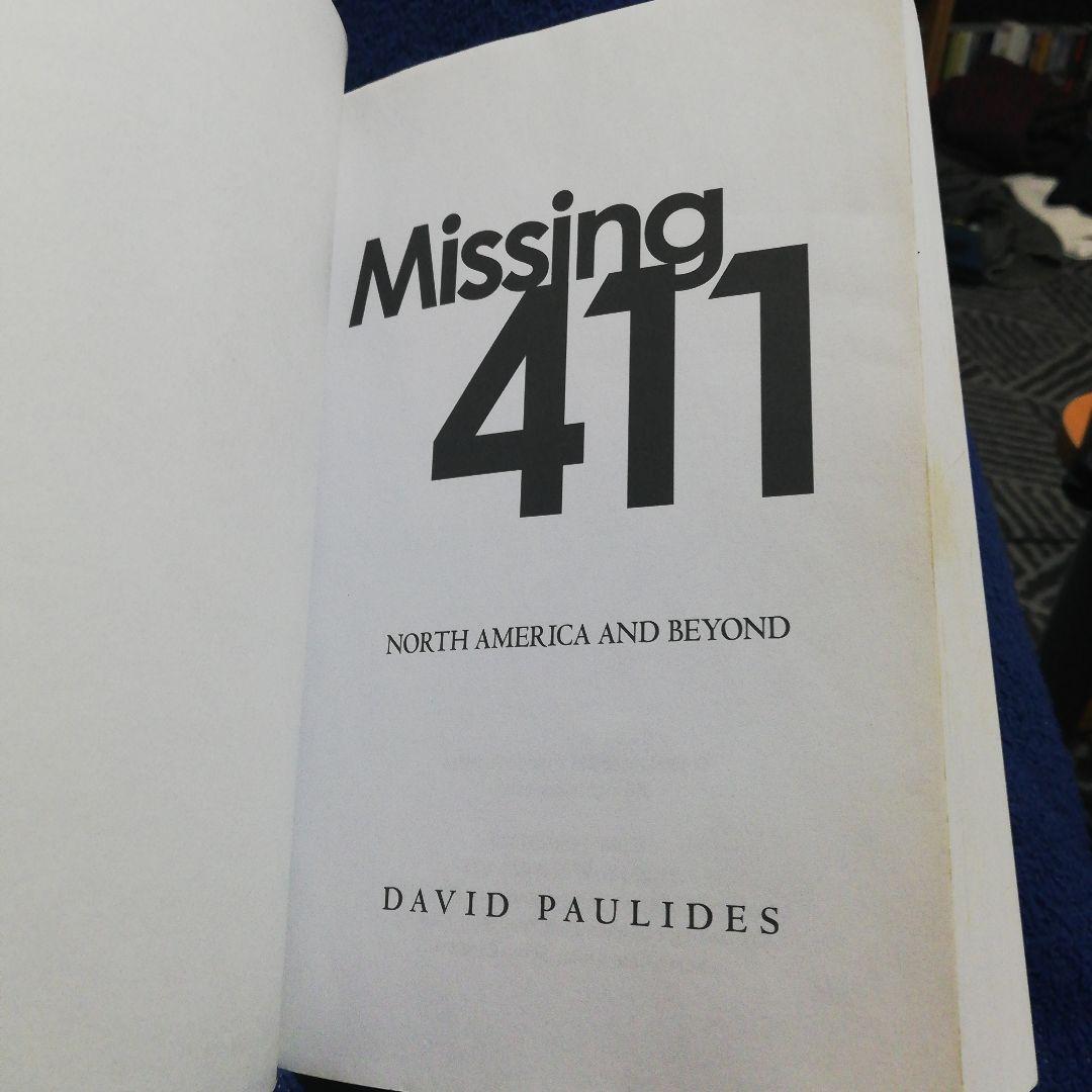 洋書 Missing 411: North America by Paulides