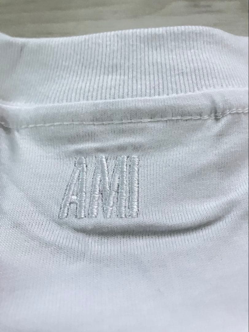 新品アミパリス(AmiParis)　半袖Tシャツ　Lサイズ　白