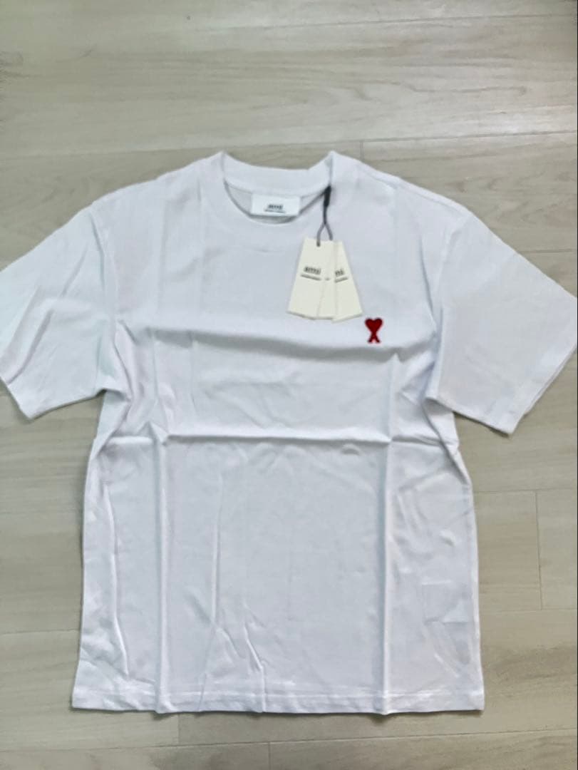 新品アミパリス(AmiParis)　半袖Tシャツ　Lサイズ　白