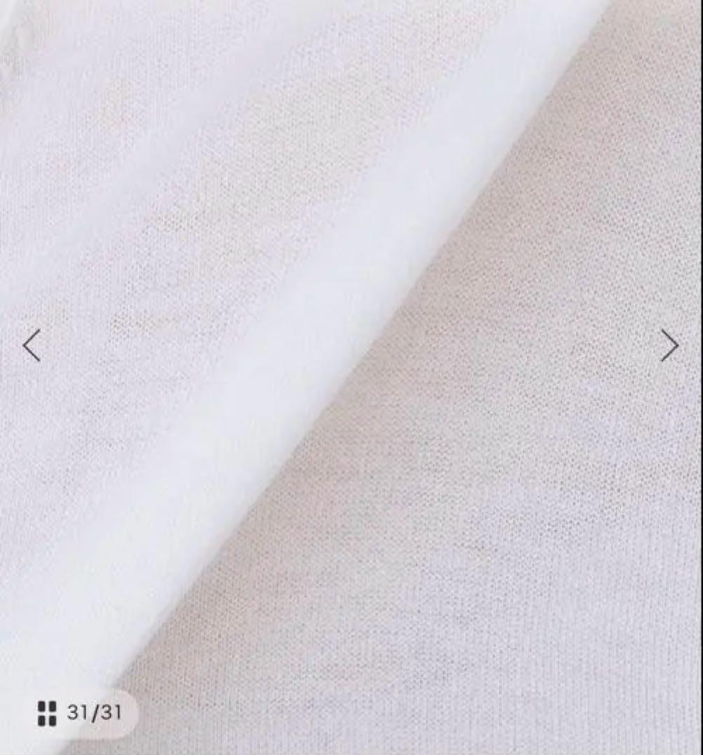 Deuxieme Classe *Fine Cotton Vネック カーディガン