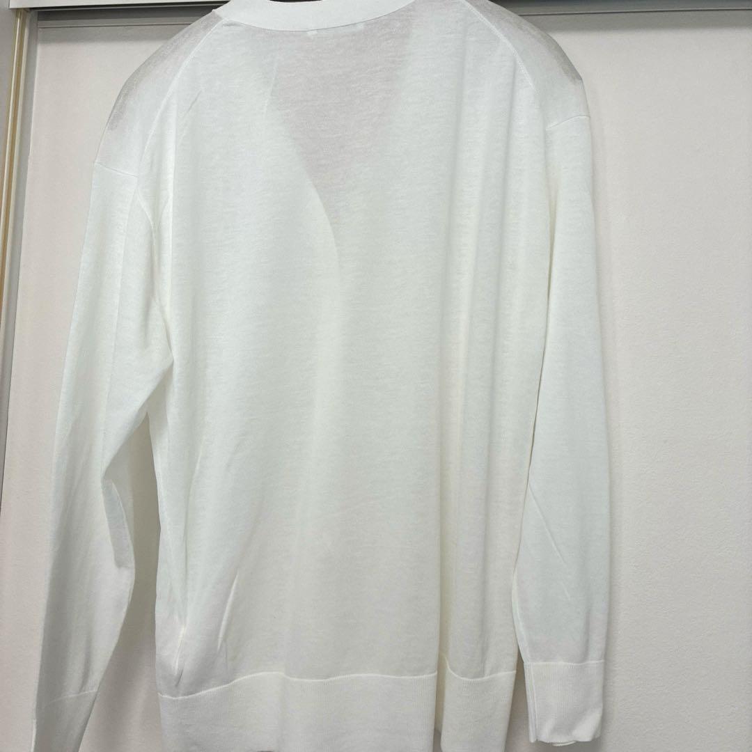 Deuxieme Classe *Fine Cotton Vネック カーディガン