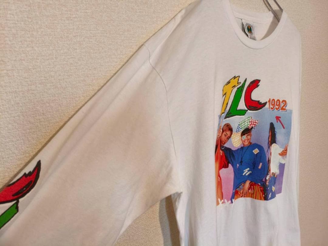 トップス 90s \"CROSS COLOURS\" TLC l/s tee