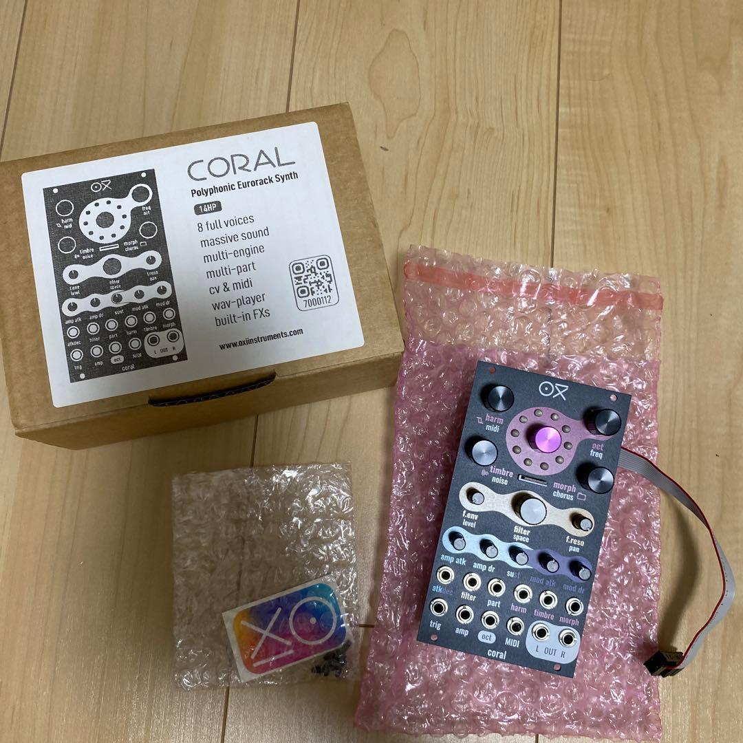 CORAL ポリフォニックシンセサイザー OXI