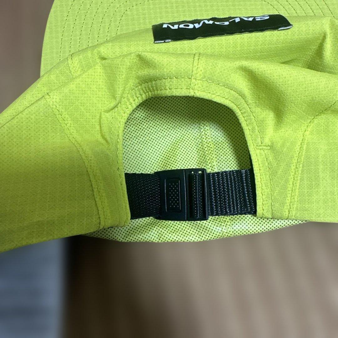 SALOMON イエロー キャップ