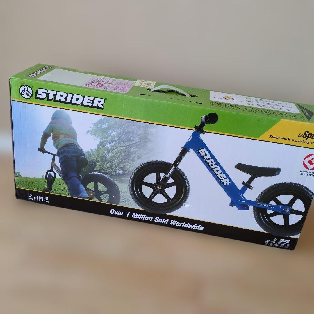STRIDER バランスバイク 12インチ 青