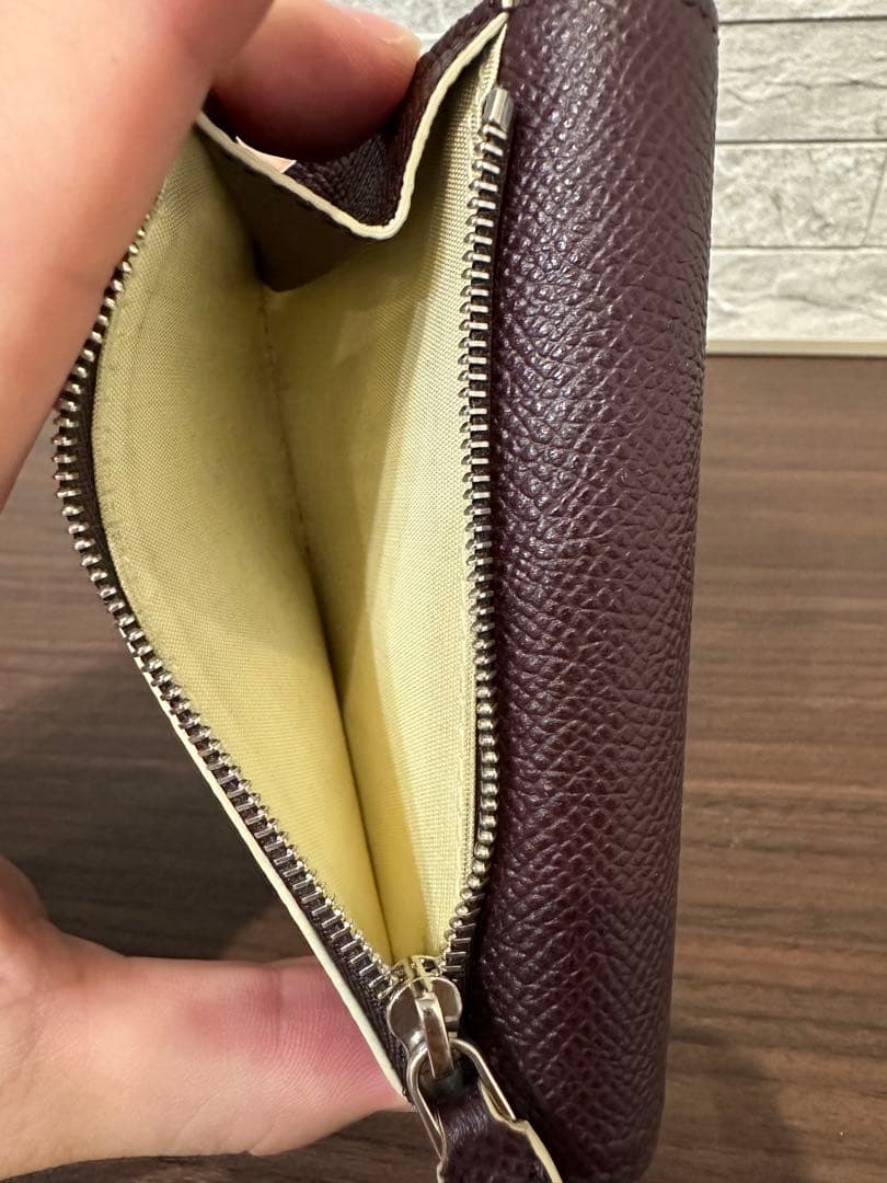 BVLGARI ブルガリ バイカラー三つ折り財布