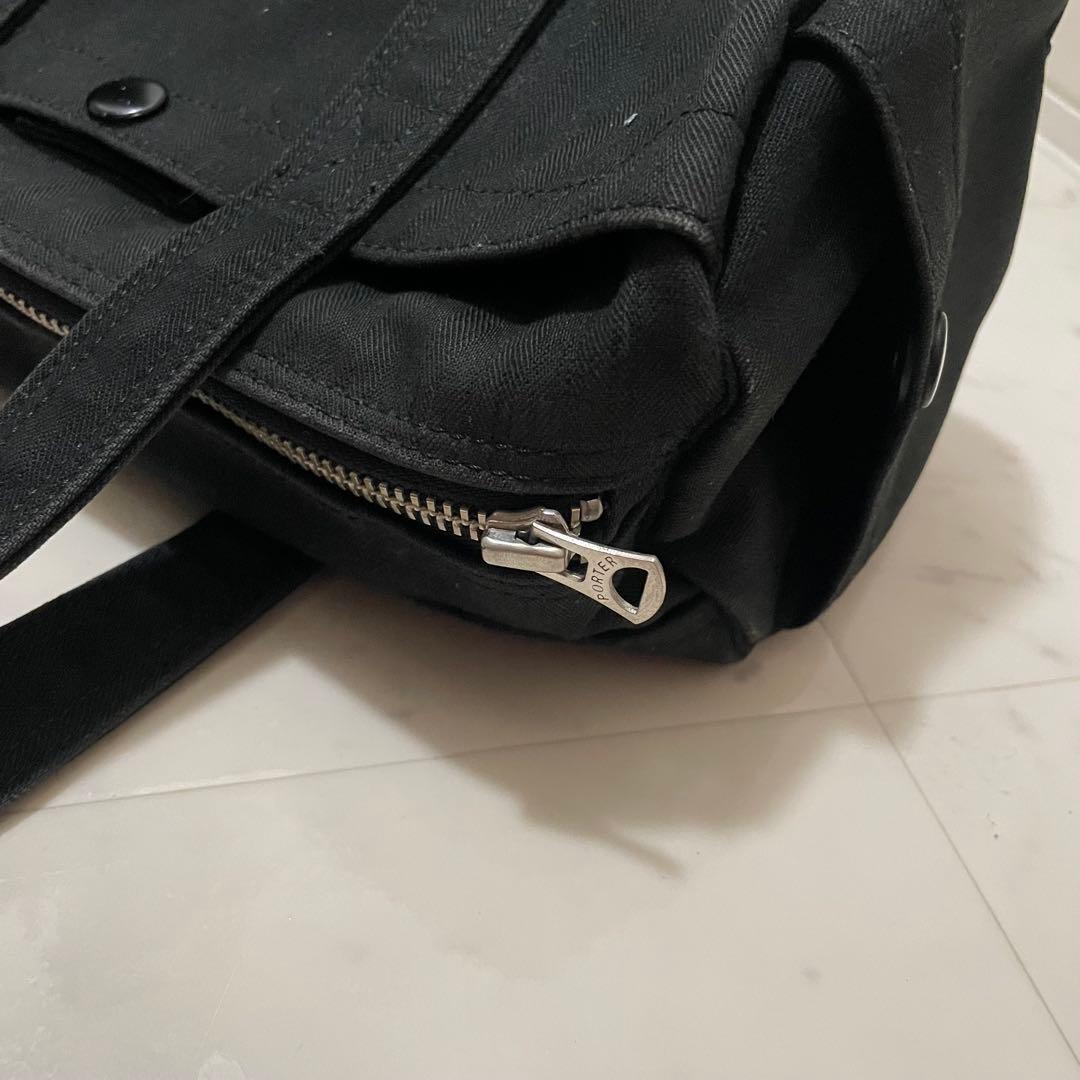 最安値【美品】廃盤 希少 PORTER ポーター ミニボストンバックドラムバック