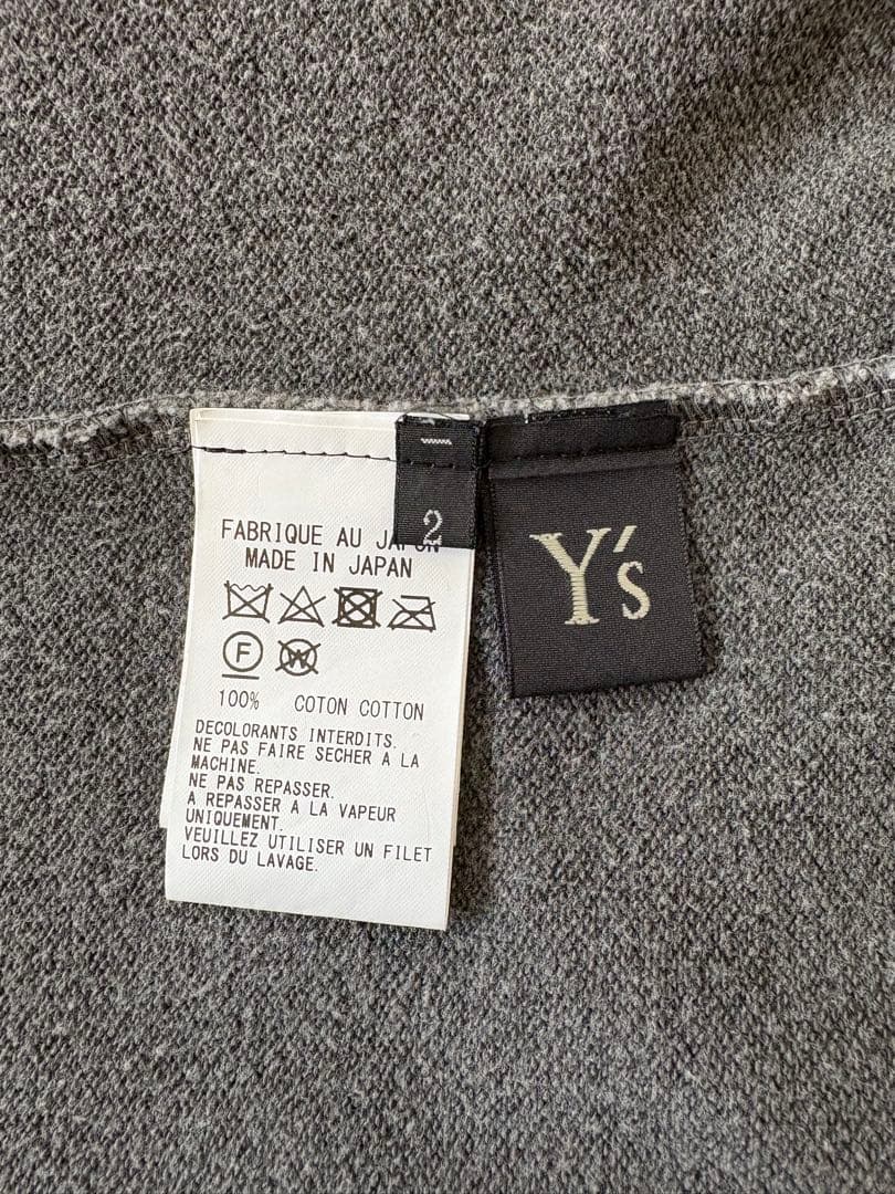 Y's カットソージャケット