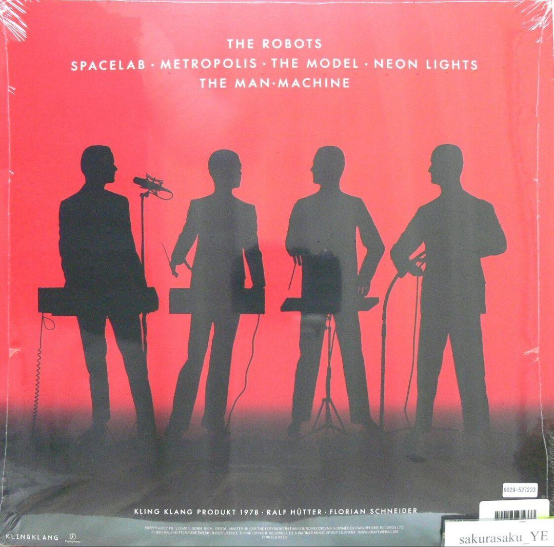 未開封品アナログレコードLP　KRAFTWERK　THE MAN MACHINE