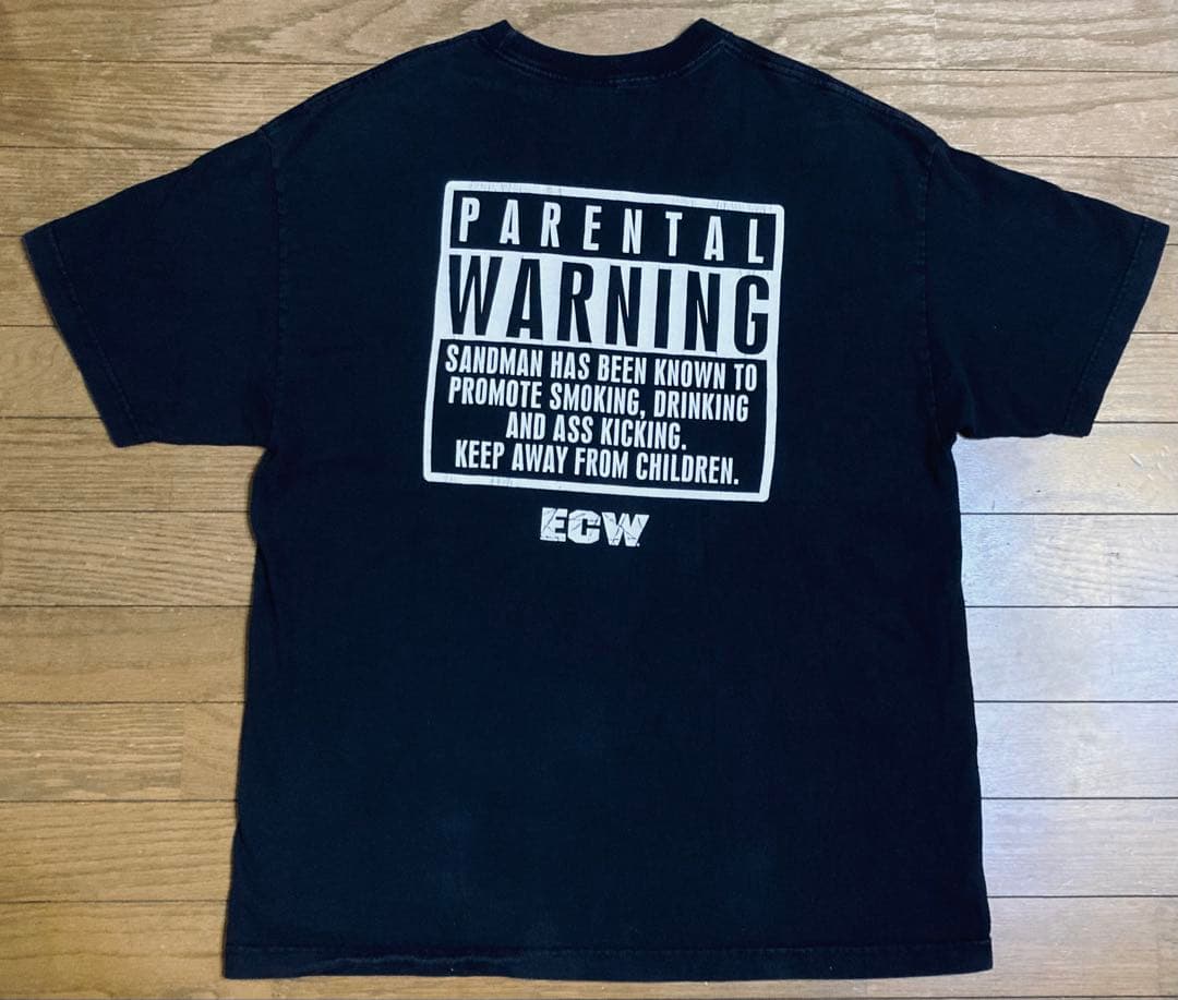 00's SANDMAN / サンドマン Tシャツ プロレス WWE ECW