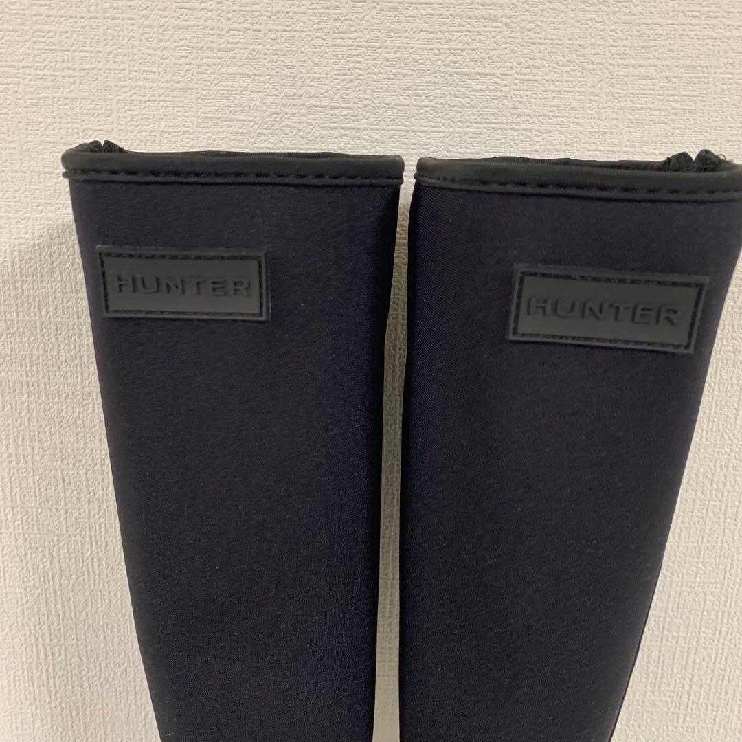 【超美品】HUNTERリファインド トール ネオプレン ジップ ブーツ24㎝