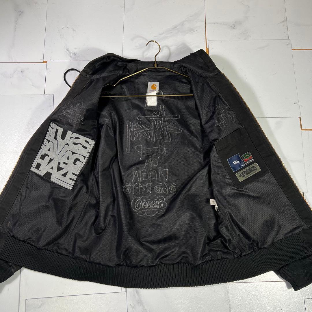 希少 HAZExSTUSSYxSAVAGExCARHARTT ジャケット XL
