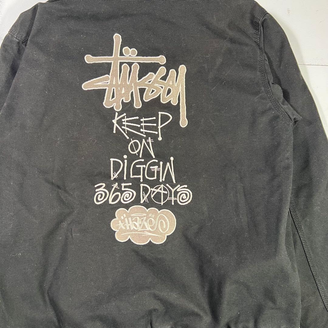 希少 HAZExSTUSSYxSAVAGExCARHARTT ジャケット XL