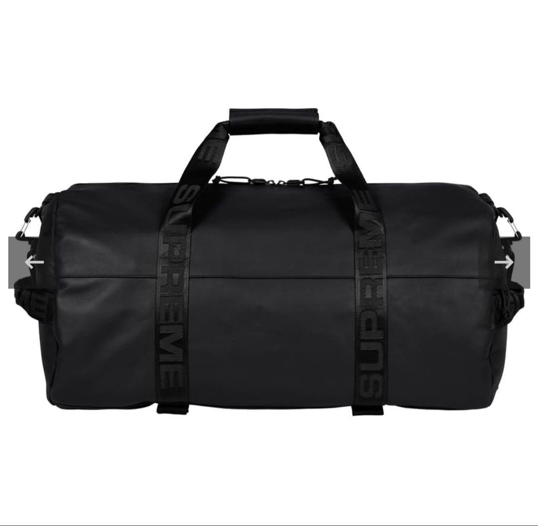 バッグ Supreme Leather Duffle Bag