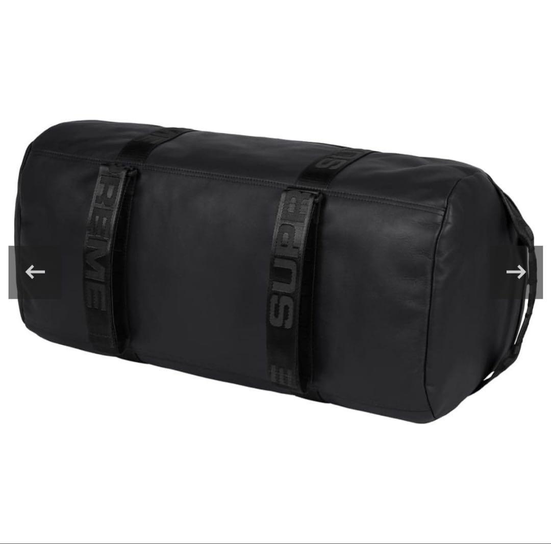 バッグ Supreme Leather Duffle Bag