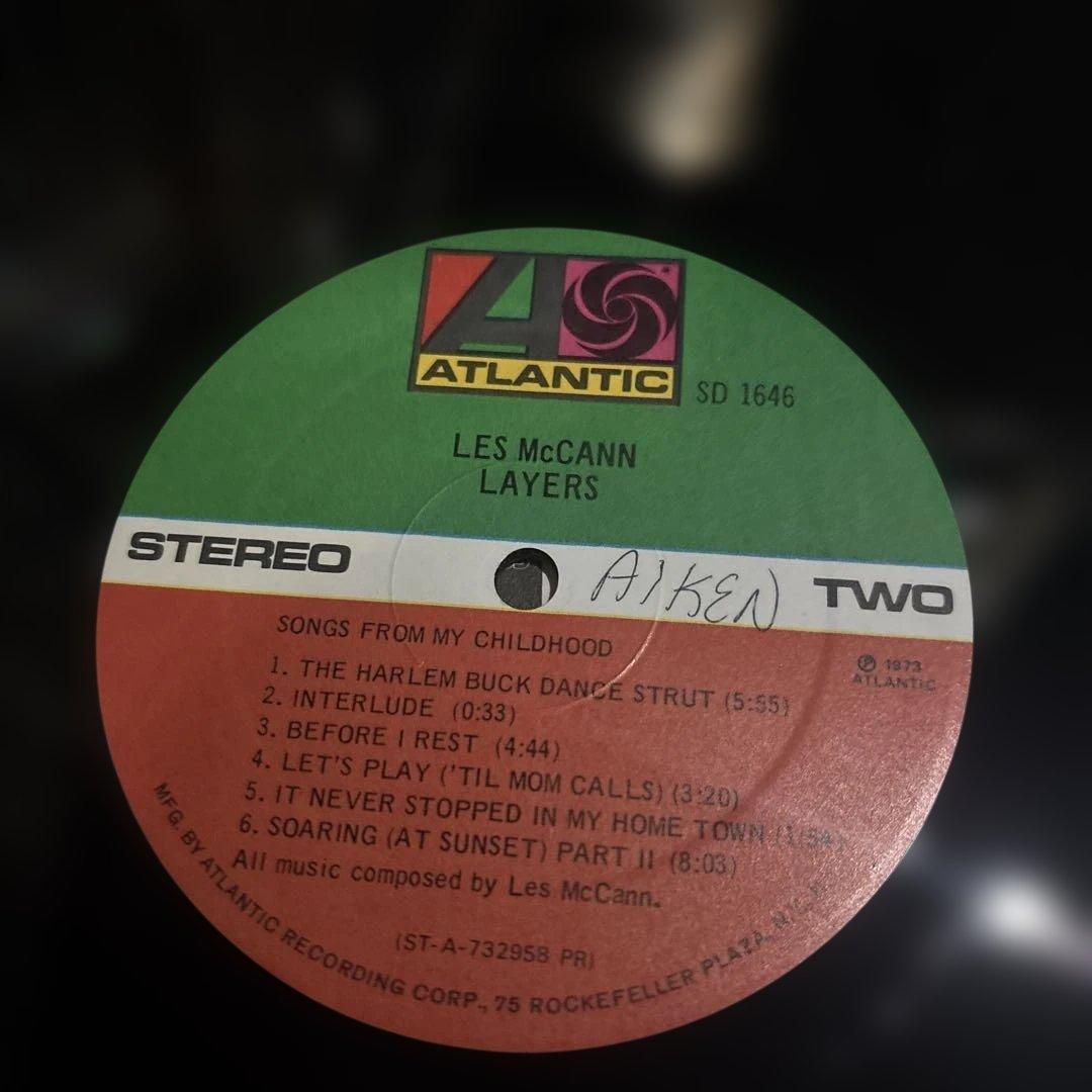 そ*ん様 Les McCann Layers US盤 LP ジャズファンク