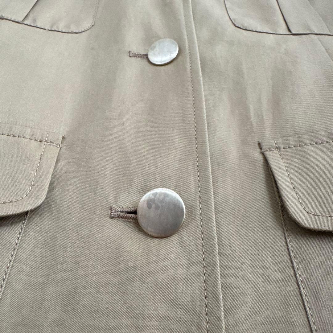 未使用　MaxMara ジャケット スプリングコート ベージュ サイズ44