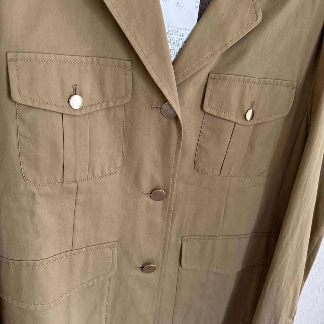 未使用　MaxMara ジャケット スプリングコート ベージュ サイズ44