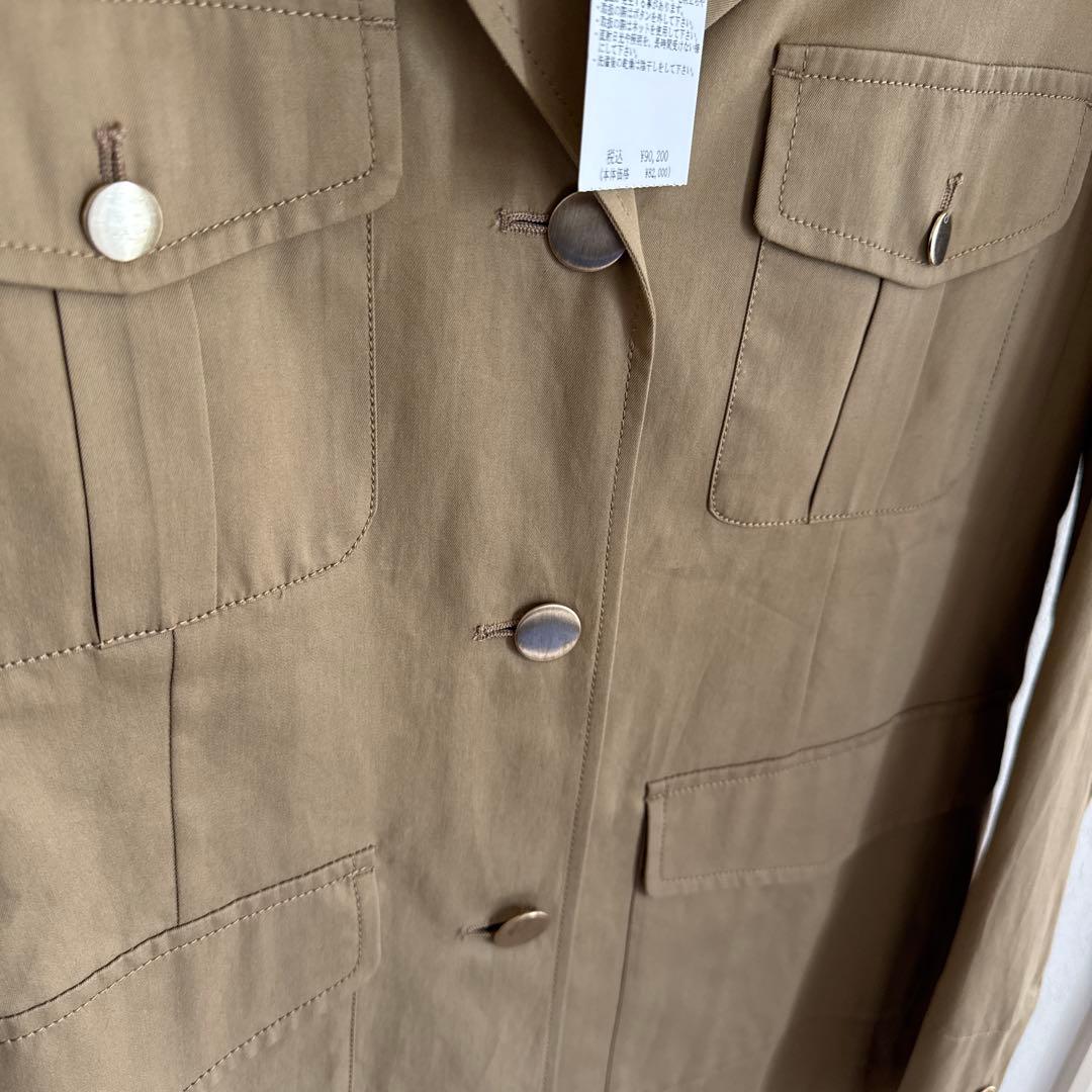 未使用　MaxMara ジャケット スプリングコート ベージュ サイズ44