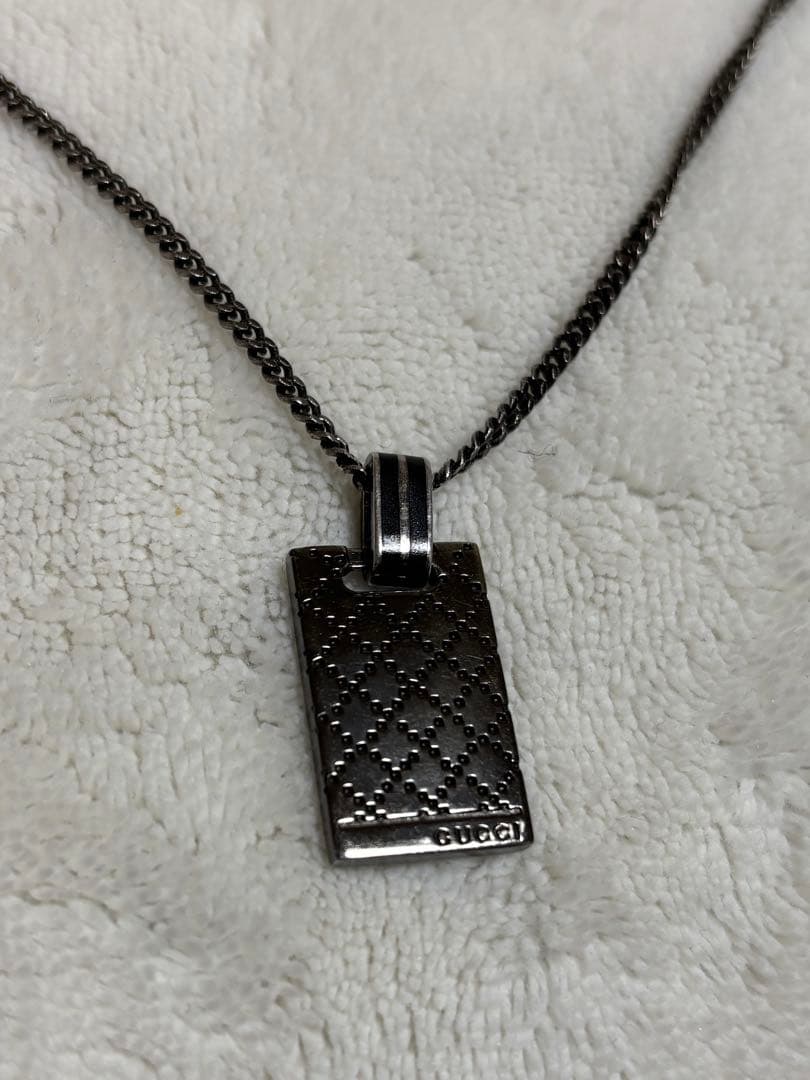 GUCCI シルバー ネックレス ディアマンテ