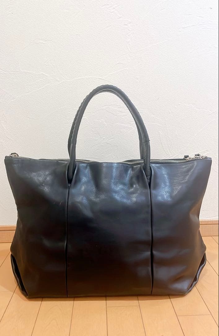 cornelian taurus コーネリアンタウラス レザーボストンバッグ黒