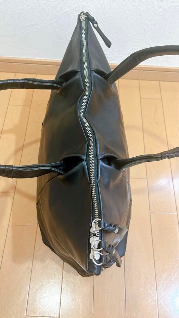 cornelian taurus コーネリアンタウラス レザーボストンバッグ黒