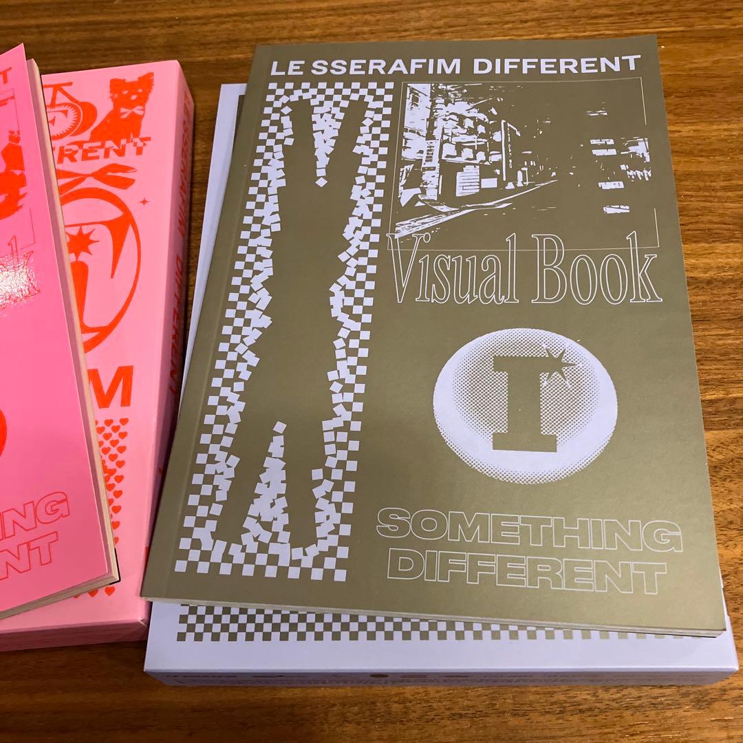 LE SSERAFIM DIFFERENT アルバム セット