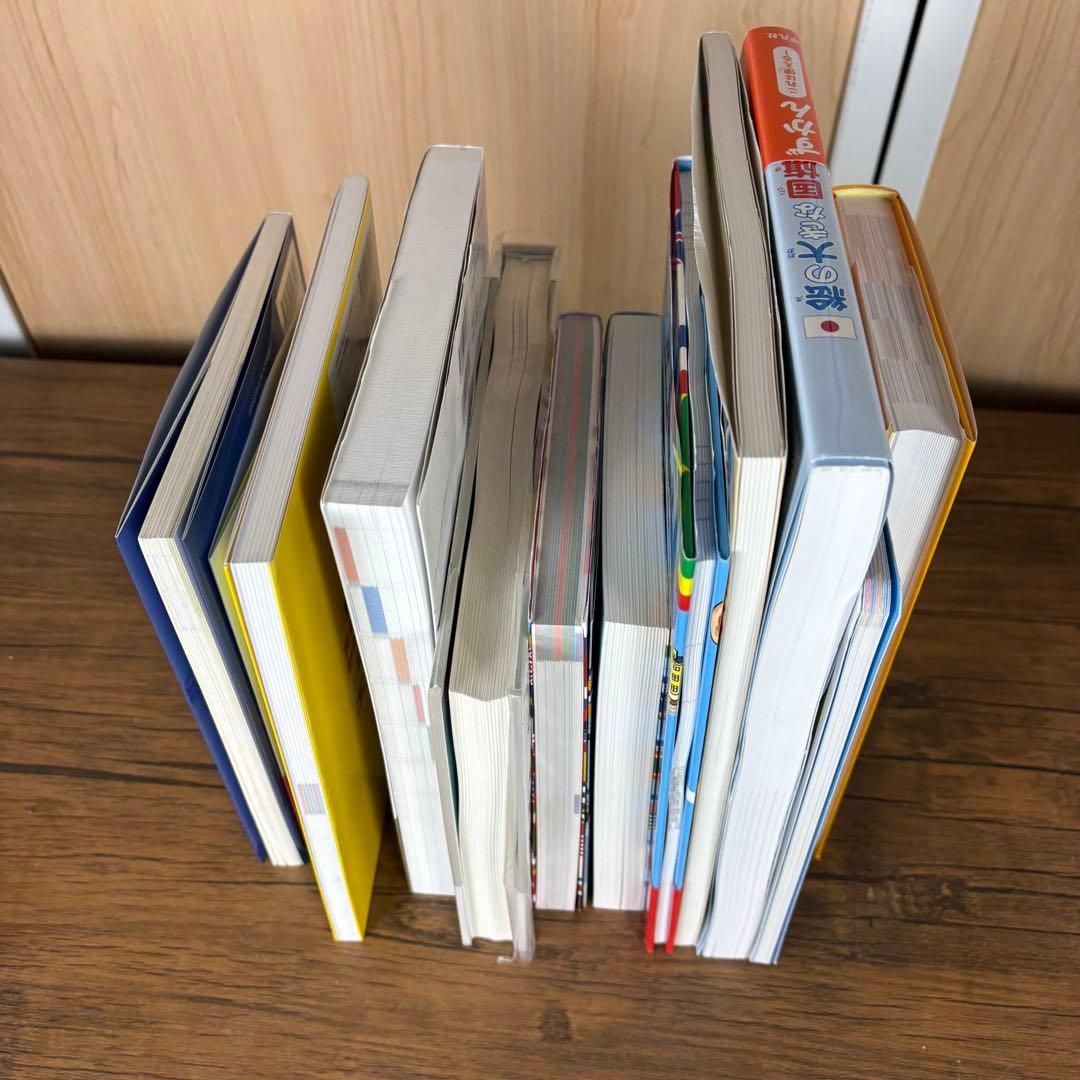 【まとめてお得】国旗図鑑　じてん　こっきのえほん　本　学習本　知育　まとめ