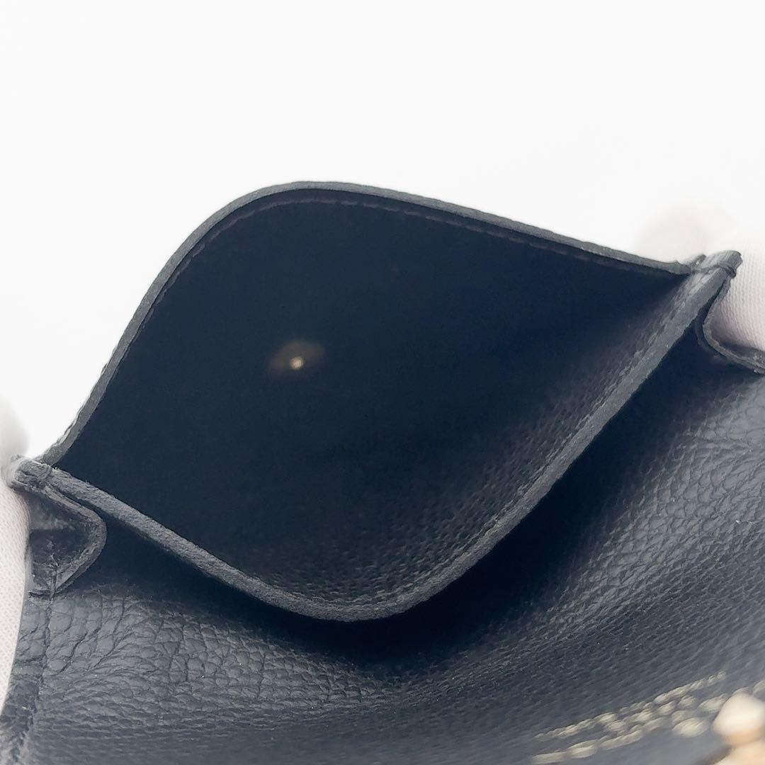 【特上美品】ルイヴィトン アンヴェロップカルトドゥヴィジット 名刺入れ 黒