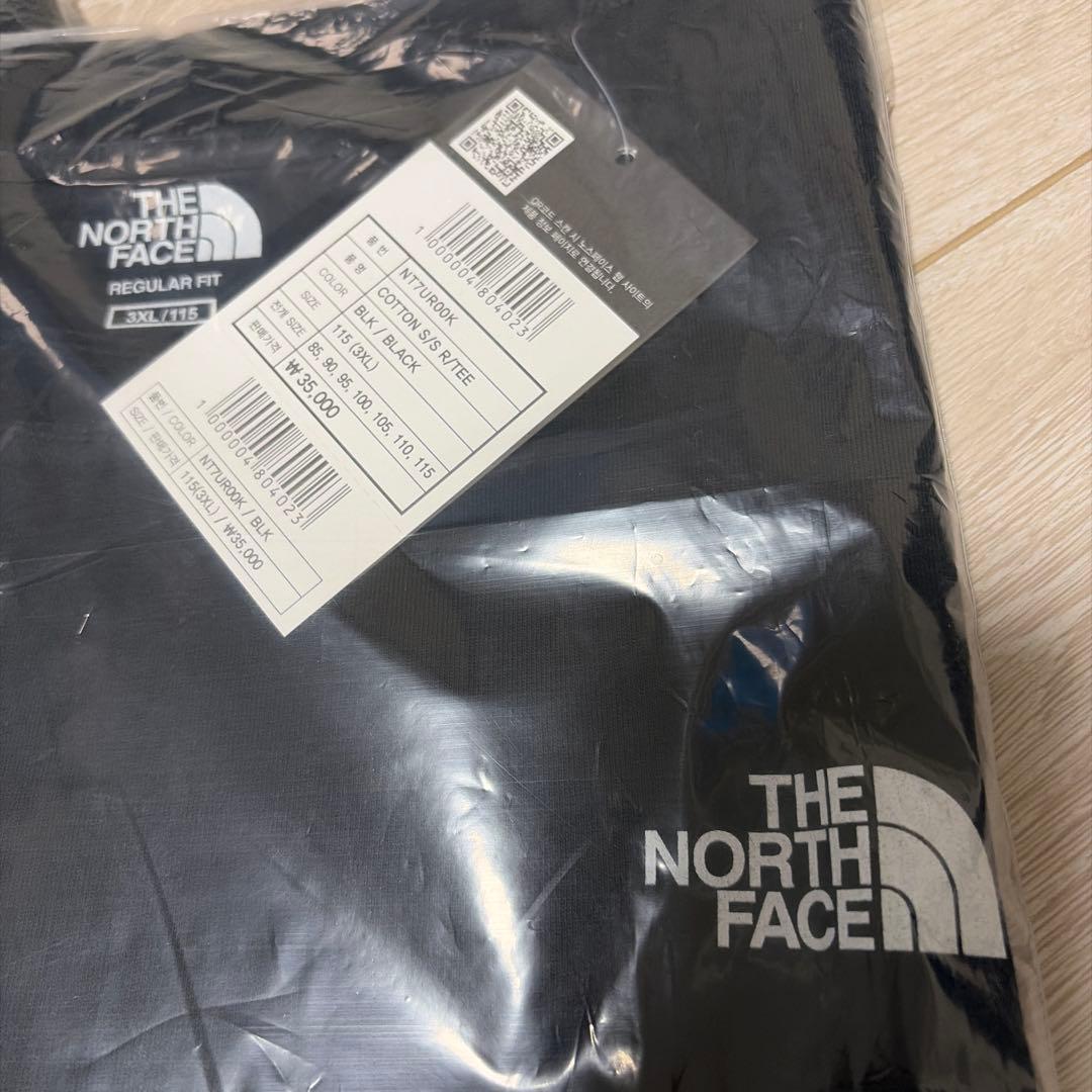 THE NORTH FACE NT7UROOK ブラック Tシャツ 3XL