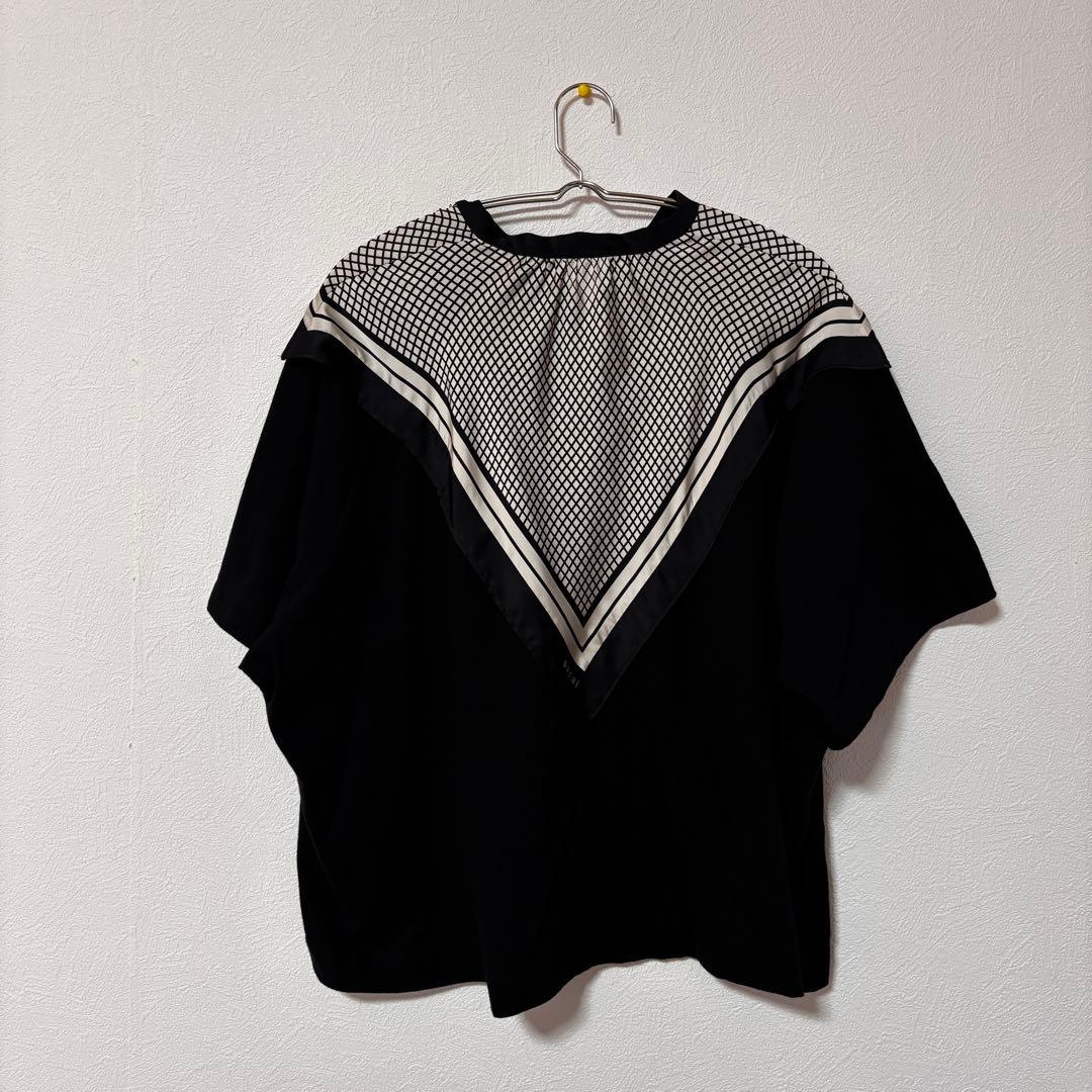 Sacai ドッキングスカーフプルオーバー