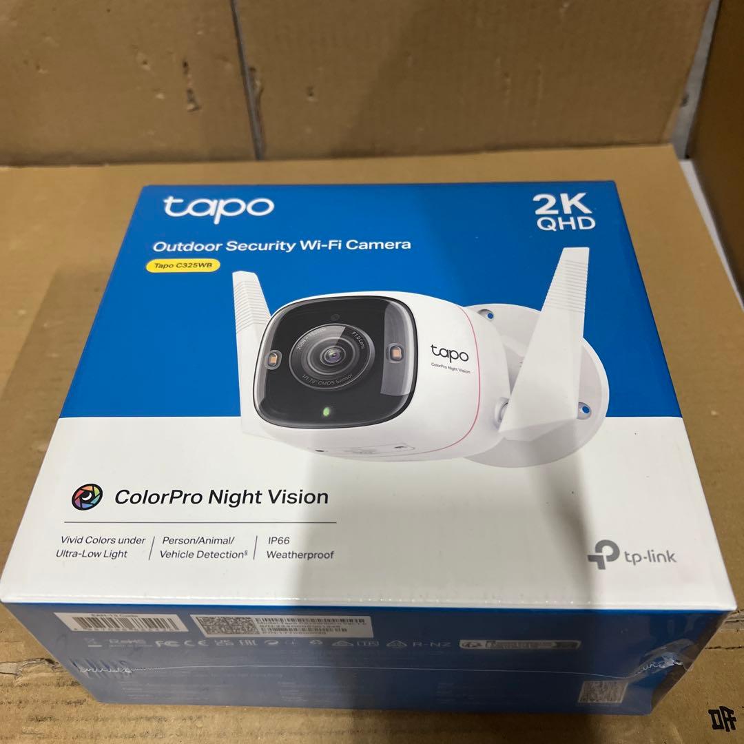TP-Link Tapo WiFi ネットワークカメラ 防犯カメラ C325WB