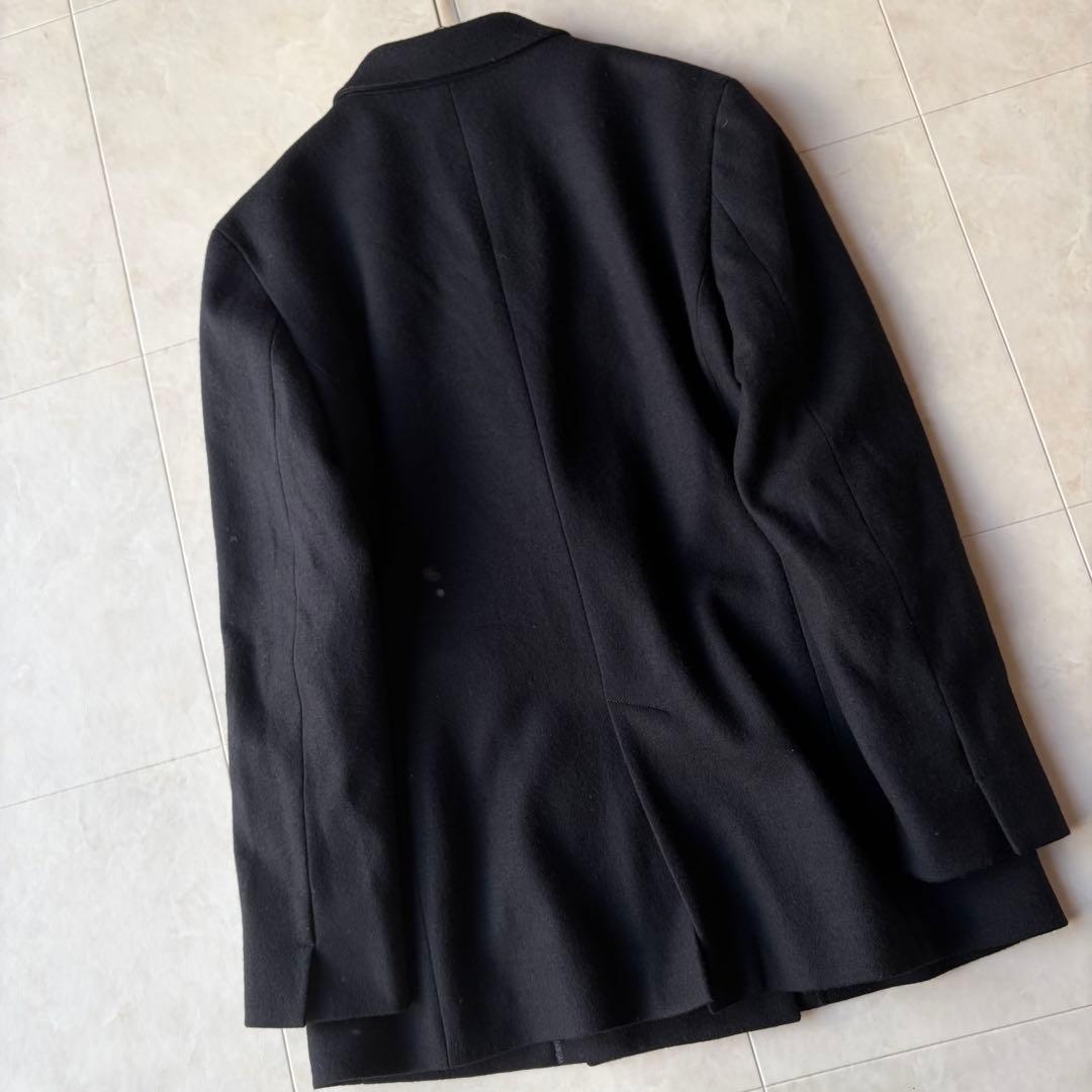 美品✨ 23区 上質ウール100% ダブルテーラードジャケット 黒 セレモニー
