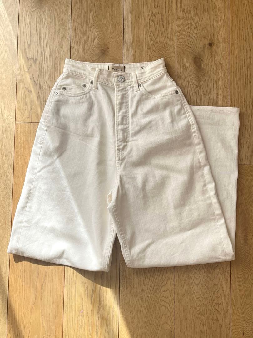 IENA YANUK ヤヌーク　JOAN ルーズストレートデニム　23 美品