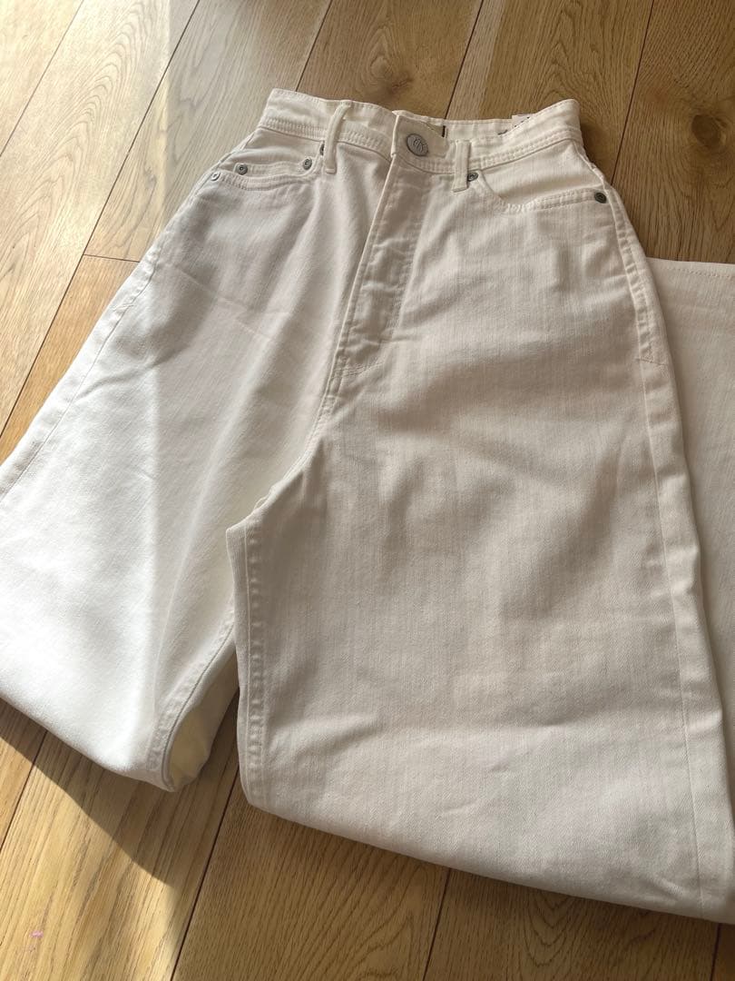 IENA YANUK ヤヌーク　JOAN ルーズストレートデニム　23 美品