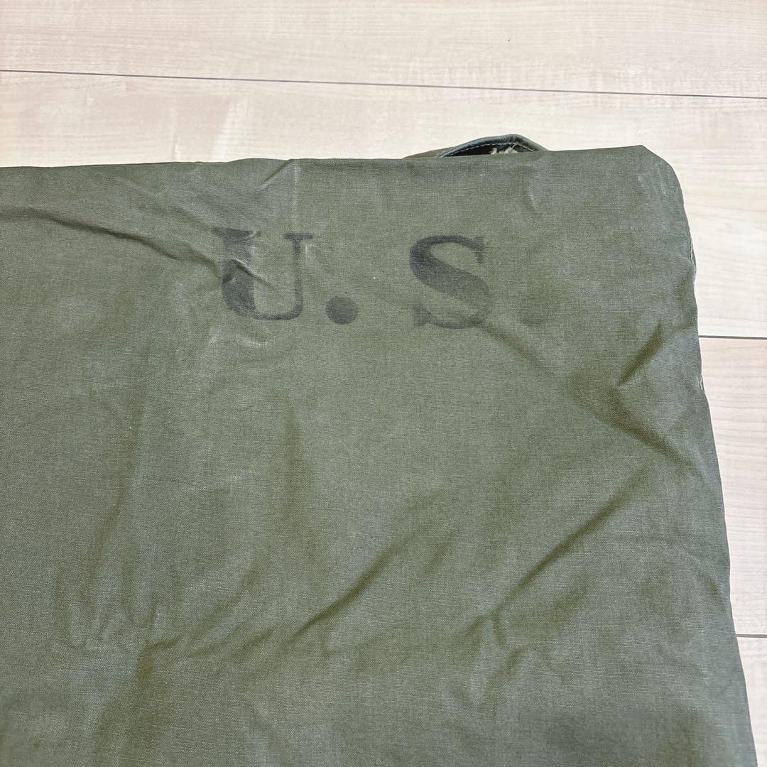 US パップテント ハーフシェルター 2枚 ペグとポール付き 米軍 軍幕