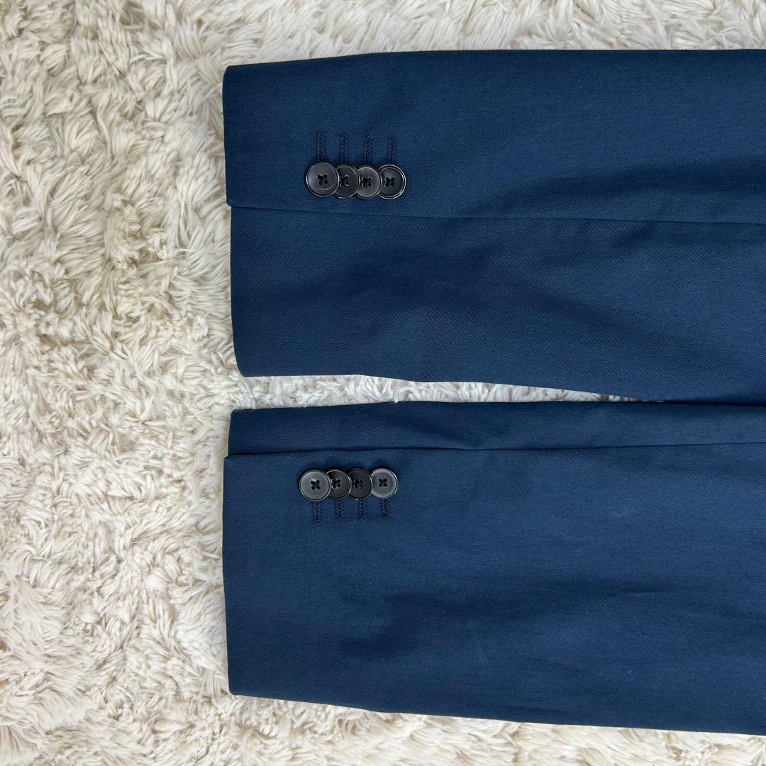 HUGO BOSS ヒューゴボス　テーラードジャケット 52 紺 洗濯可 軽量