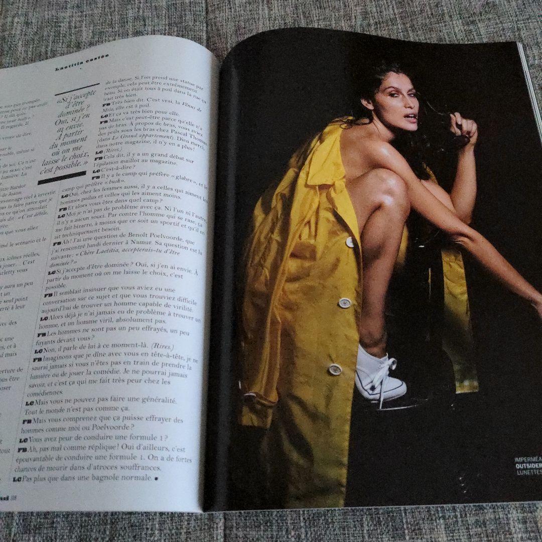 lui magazine Laetitia　Casta