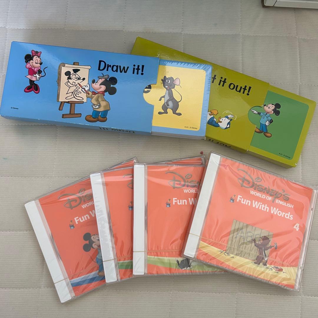 Disney's World of English 絵本・DVDフルセット