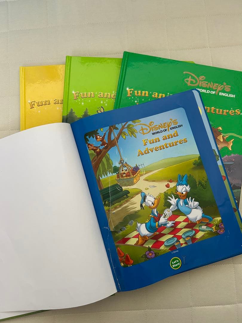Disney's World of English 絵本・DVDフルセット