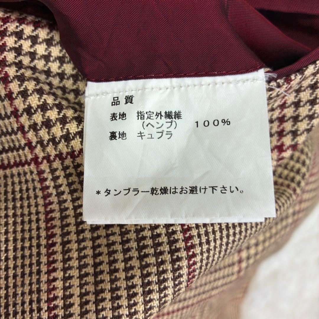 美品　スティーブンアラン　オルメザーノ　リネン100％　アンコンジャケット　XL