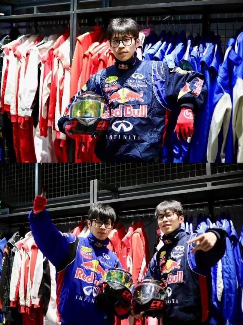 新品 RED BULL INFINITI 刺繍中綿 F1レーシングジャケットB8