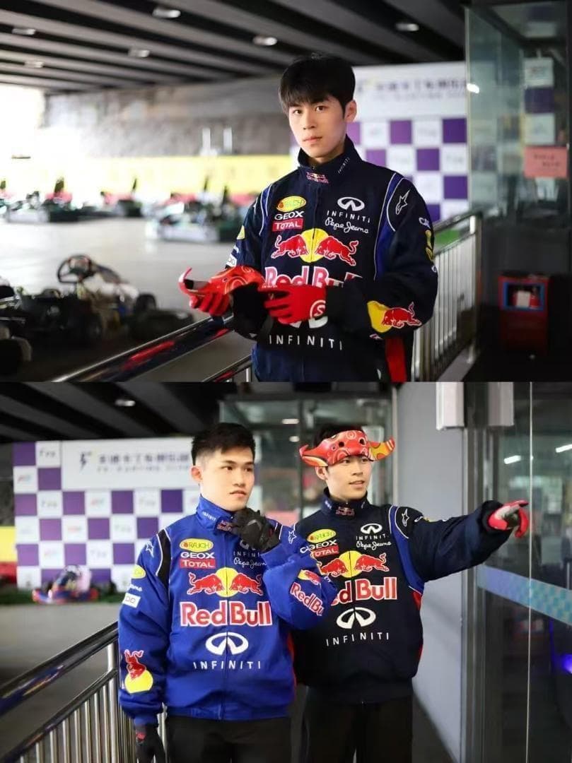 新品 RED BULL INFINITI 刺繍中綿 F1レーシングジャケットB8