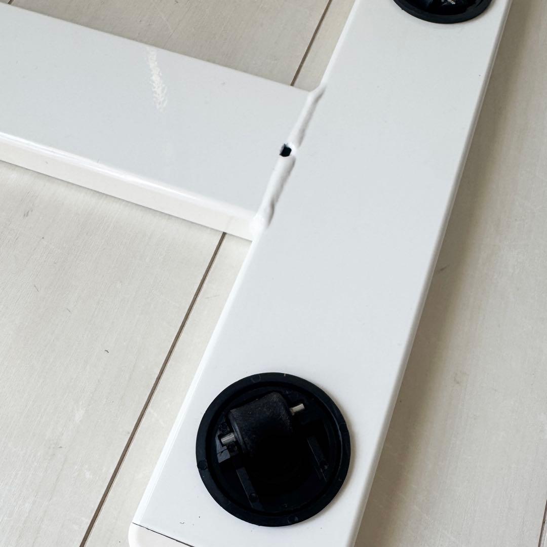 IKEA イケア BOLLSIDAN ボッルシダン 昇降 デスク テーブル 白
