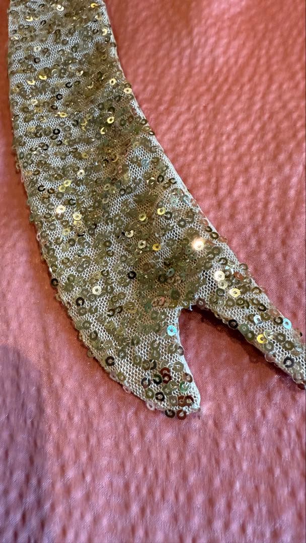 美品！TSUMORI CHISATO DRESSツモリチサトリボンワンピ シルク
