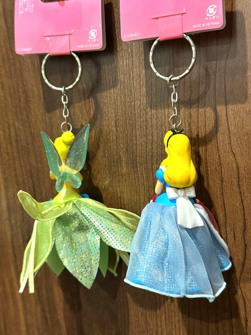 美品【タグ付】ディズニープリンセス　キーチェーン　キーホルダー　13個　おまけ付