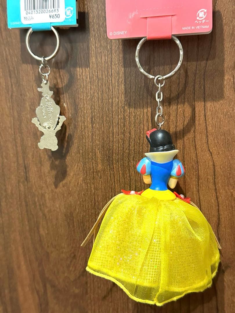 美品【タグ付】ディズニープリンセス　キーチェーン　キーホルダー　13個　おまけ付