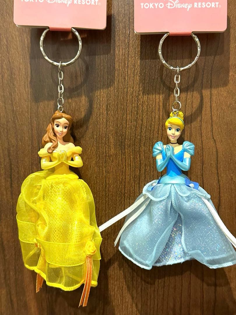 美品【タグ付】ディズニープリンセス　キーチェーン　キーホルダー　13個　おまけ付